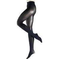 Esprit 50 DEN half doorzichtig mat materiaal halfdoorzichtig 50 DEN panty dames blauw - maat 42-44