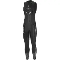 Synergy Hybrid Efx4 Woman Sleeveless Neoprene Wetsuit Zwart P1 Vrouw