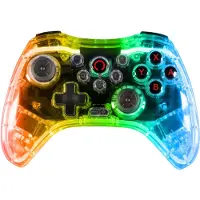 Konix - Crystal Wireless Controller Nintendo Switch. Switch OLED. PC and PS4