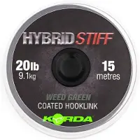 Korda Hybrid Stiff 20lb 15m Weedy Green