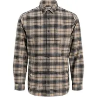 Jack & Jones Overhemd 'JJJames' beige / grijs / zwart