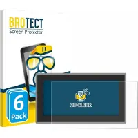 BROTECT - Screenprotector voor Renault Captur 2015-2016 - Folie Beschermfolie transparant 6 Stuks