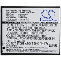 123accu K-Touch TBW5932 accu (1300 mAh, huismerk)