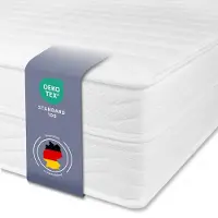 CPT Ergonomische koudschuimmatras met 7 zones - 100 x 200 cm - 19 cm - H4 - Träumegut24