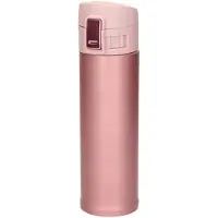 Concorde Thermofles / isoleerkan - lichtroze - 450 ml - RVS - thermosflessen / isoleerflessen