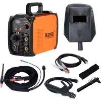 Kibani Lasapparaat TIG-200S - TIG & MMA Lasapparaat tot 4.0 mm - IGBT-Inverter-Technologie - Compact en Lichtgewicht - Elektrisch Lasapparaat 220V - RVS / Elektrode Lassen