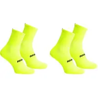 Rogelli Chaussettes Velo Essential 2-pack - Homme - Fluor || Maat: 40-43