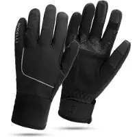 Rogelli Essential Heren Fietshandschoenen - Winter - Waterproof - Zwart