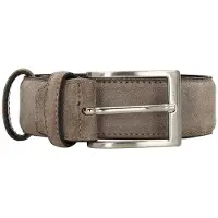 Timbelt D-Exclusive Suède Riem 3.5 cm Taupe