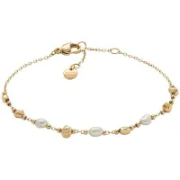 Skagen AGNETHE PEARL Dames Armband - Goudkleurig