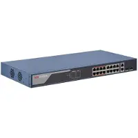 Hikvision DS-3E1318P-EI(B) - Netwerkswitch - Managed - PoE - Fast Ethernet