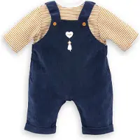 Corolle poppenkleding overall en T-shirt voor babypop 42cm - poppenoutfit.