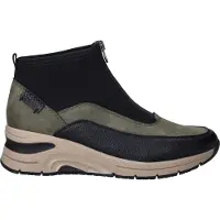 Rieker Boots 'Stiefel Damen N9362-54 Leder-Mix in schwarz' zwart