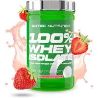 Scitec Nutrition - 100% Whey Isolaat, Aardbei - 700g