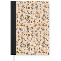 MuchoWow Notitieboek - Schrijfboek - Kust - Zee - Eiland - Walrus - Notitieboekje klein - A5 formaat - Schrijfblok