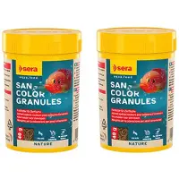 Sera san colour granules 100 ml per 2 stuks - kleurvoer