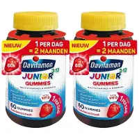 Davitamon - Junior Gummies 3-12 jaar - 2 x 60 gummies - Voordeelverpakking