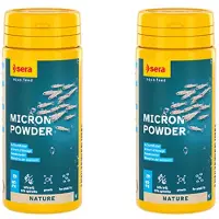 Sera micron powder 50 ml - visvoer - plankton in poedervorm - per 2 stuks