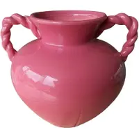 Mica Decorations Grace vaas roze L29xB24,5xH23,5cm
