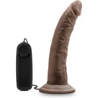 Dr Skin Dr. Skin - Dr. Dave Vibrator Met Zuignap - Chocolate