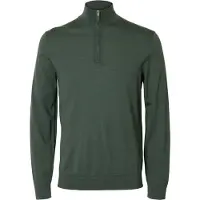 Selected Trui 'SLHTRAY' donkergroen
