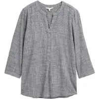 Tom Tailor Blouse zwart / wit