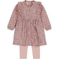 Dirkje Meisjes Kledingset - Light mauve