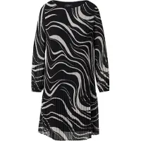 s.Oliver Jurk zwart / offwhite