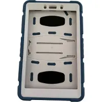 Samsung Galaxy Tab A8 10.5 (2021) T290/T295 met stand navy blauw lichtgrijs