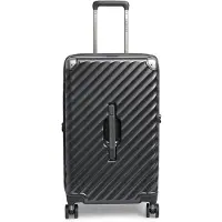 Carryon Trunk Middenmaat Koffer 67cm – Harde Trolley 83 ltr met expander – TSA-slot – Zwart