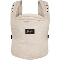 Rookie Baby Premium Elite draagzak - Design buikdrager en rugdrager - Comfortabel en ergonomisch baby spullen - Babydrager vanaf Geboorte - Ook voor Peuter - Biologisch katoen (Speckle)