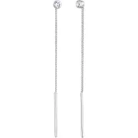 Elli Oorbellen zilver / transparant
