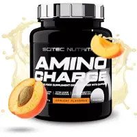 Scitec Nutrition - Amino Charge (570 gram - Apricot) - Abrikoos - 30 doseringen - aminozuren - aminozuur - bcaa - l-isoleucine - l-leucine - l-valine - poeder
