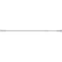 MSV Douchestang 70-120cm Uitschuifbaar Wit