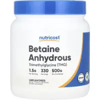 Nutricost - Watervrij Betaine (TMG) Poeder (500 g)