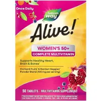Nature'S Way Alive! Vrouwen 50+ Complete Multivitamine (50 Tabletten) - multivitamines