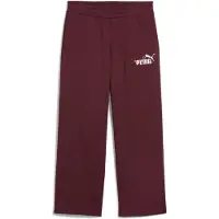 Puma Broek 'Essentials Nature 2.0' pink / wijnrood / wolwit