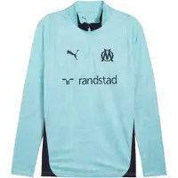 Puma Functioneel shirt 'Olympique de Marseille' lichtblauw / zwart