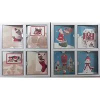 MTC 48 Luxe kerstkaarten-met envelop-Gevouwen kaarten met enveloppen-luxe kerstkaarten-kerst- en nieuwjaarskaarten met enveloppen- Dubbele kaarten met enveloppen
