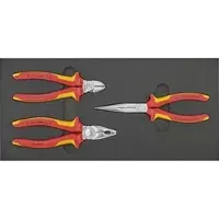 Knipex VDE Tangenset in Schuimmodule voor Gereedschapswagen