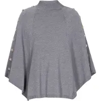 Dreimaster Klassik Cape 'Vintage' grijs