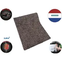 JYG Katcot SUPER ABSORB deurmat bruin 120x600cm - wasbaar - XXL tapijtloper