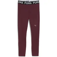 Puma Sportbroek 'Strong' bourgogne / zwart / wit