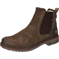 Lerros heren Chelsea-laars, model 4210-602, kleur: koffie, maat: 41 EU
