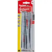 Fischer Universele Plug Duoxpand Nylon - Diam. 10x160mm - 4 Stuks