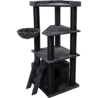 Intratuin Krabpaal Bax Zwart 65 X 60 X 138 Cm