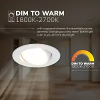HOFTRONIC™ 6x Malta - LED inbouwspots badkamer - wit - IP44 - 5W - 1800-2700K dim to warm - dimbaar - 5 jaar garantie