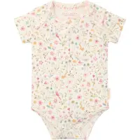 Little Dutch romper Fairy Garden offwhite/roze/groen Ecru Meisjes Katoen Ronde hals - maat 50