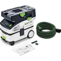 Festool CTLC MINI I-Basic mobiele accu nat-/droogzuiger(body) 2x 18V Li-ion 10L