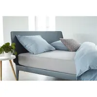 Beddinghouse Hoeslaken Licht grijs (Jersey)-1-persoons (70/80 x 200/210/220 cm)